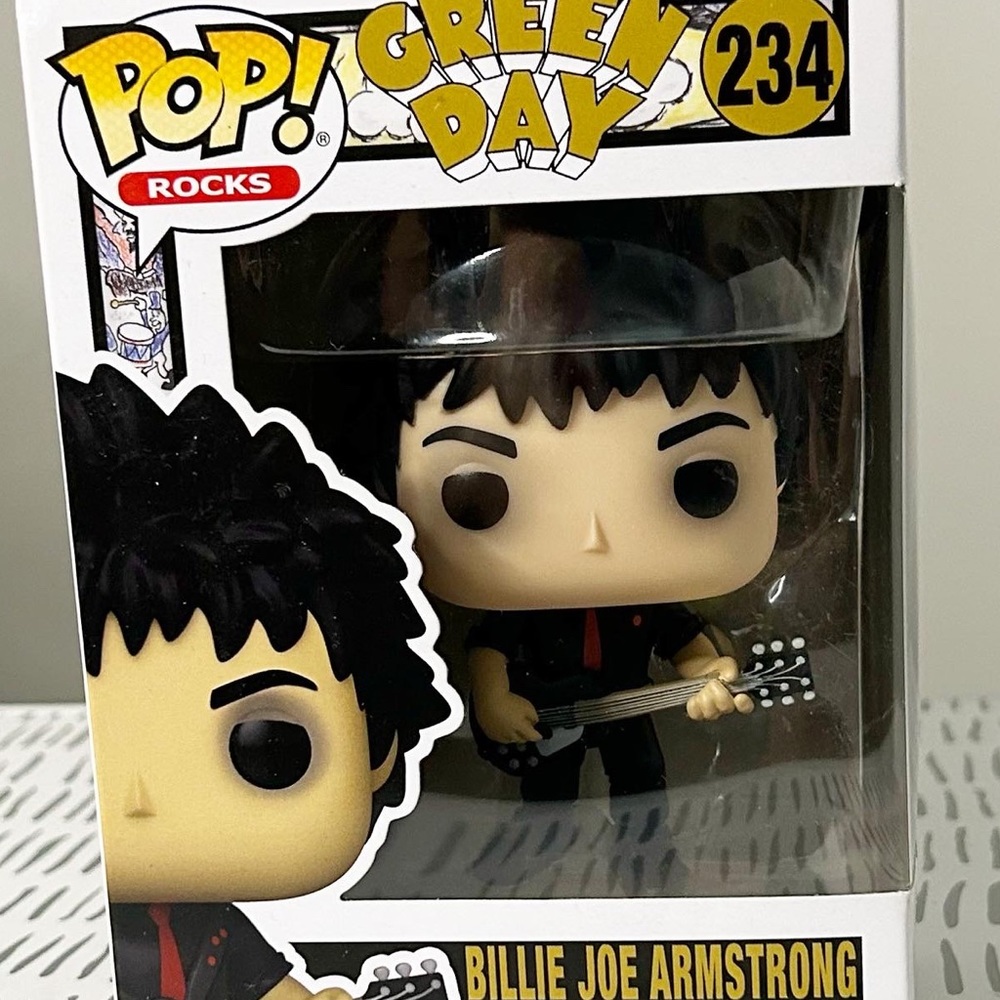 BILLY JOE ARMSTRONG- Green Day, funko, never taken out of box